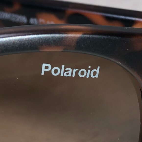 Polaroid Round Tortoiseshell Polarized Sunglasses main image 4
